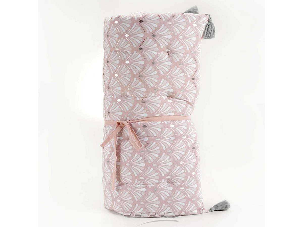 Matelas Bain de Soleil "Art Chic" 60x120cm Rose