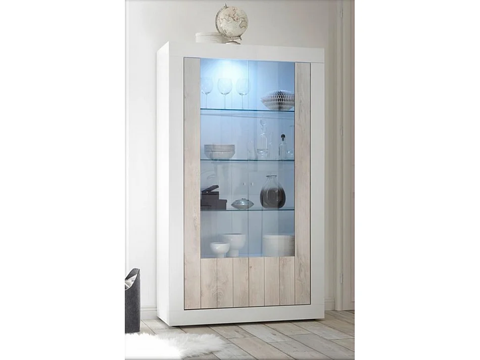 Vitrine SAMANTHA 2 portes 110x191 cm