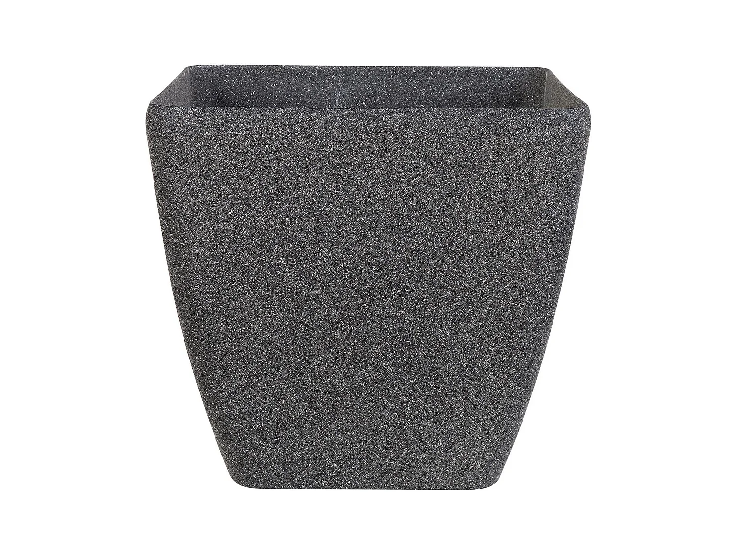 Lot de 2 pots de fleurs ZELI 42 cm Gris foncé