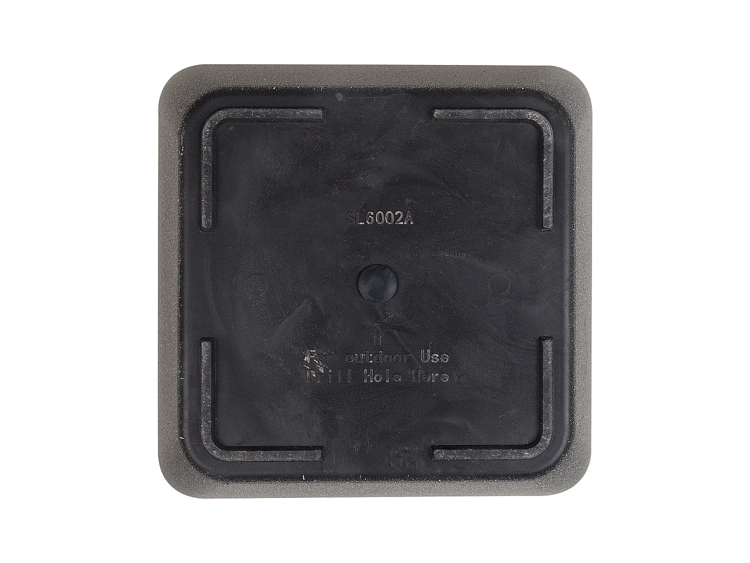 Lot de 2 pots de fleurs ZELI 42 cm Gris foncé