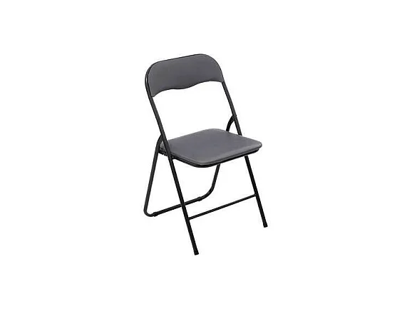 Chaise Pliante Design "Trend" 79cm Gris