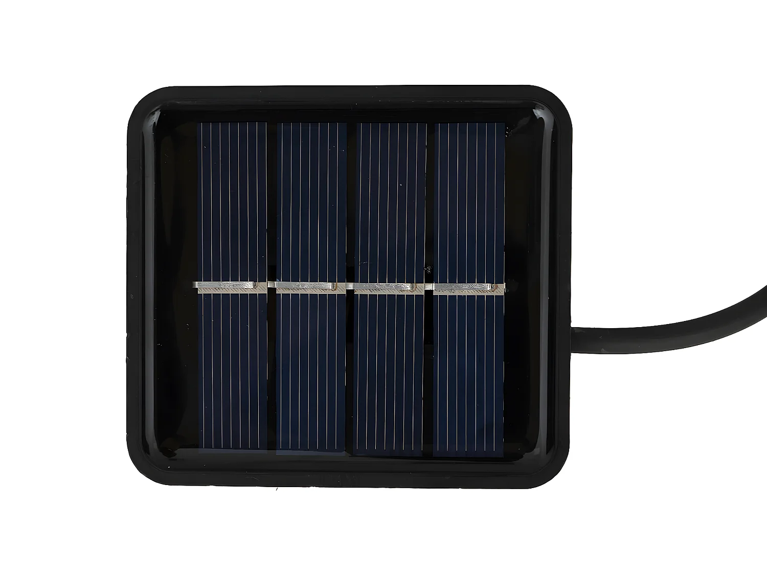 Guirlande Lumineuse Solaire façon guinguette 10 Ampoules de couleurs LED Blanc chaud  sur 5 mètres