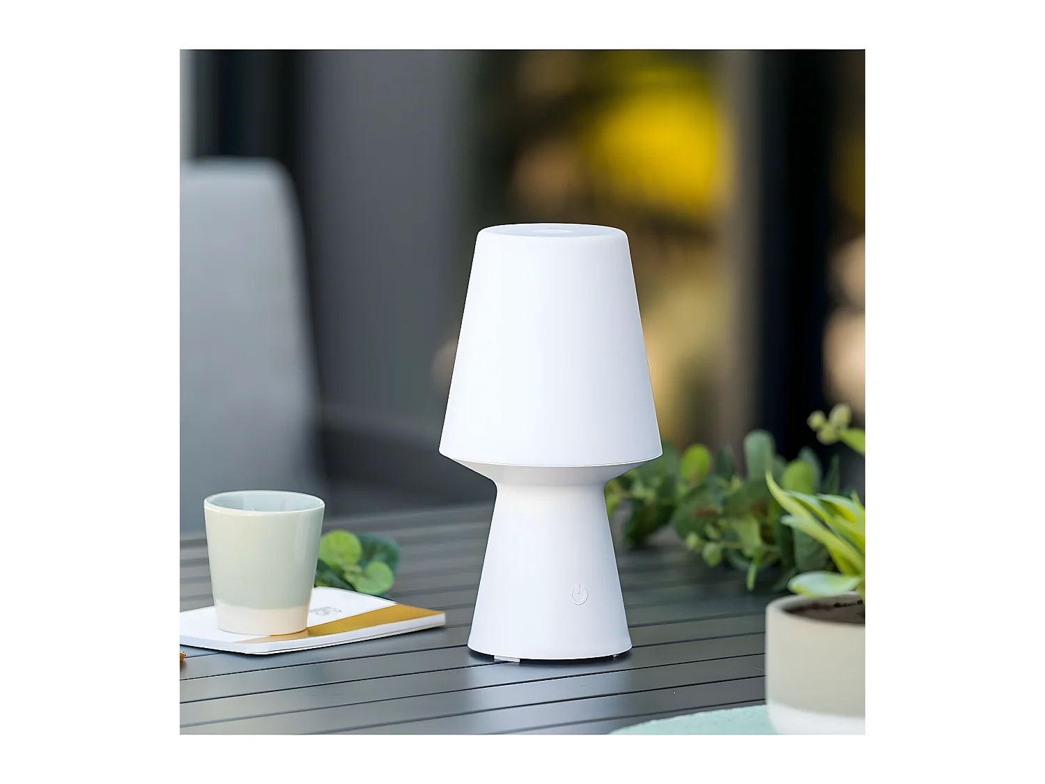 Lampe à Poser "LED" 21cm Multicolore