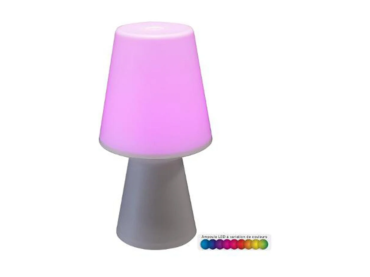 Lampe à Poser "LED" 21cm Multicolore