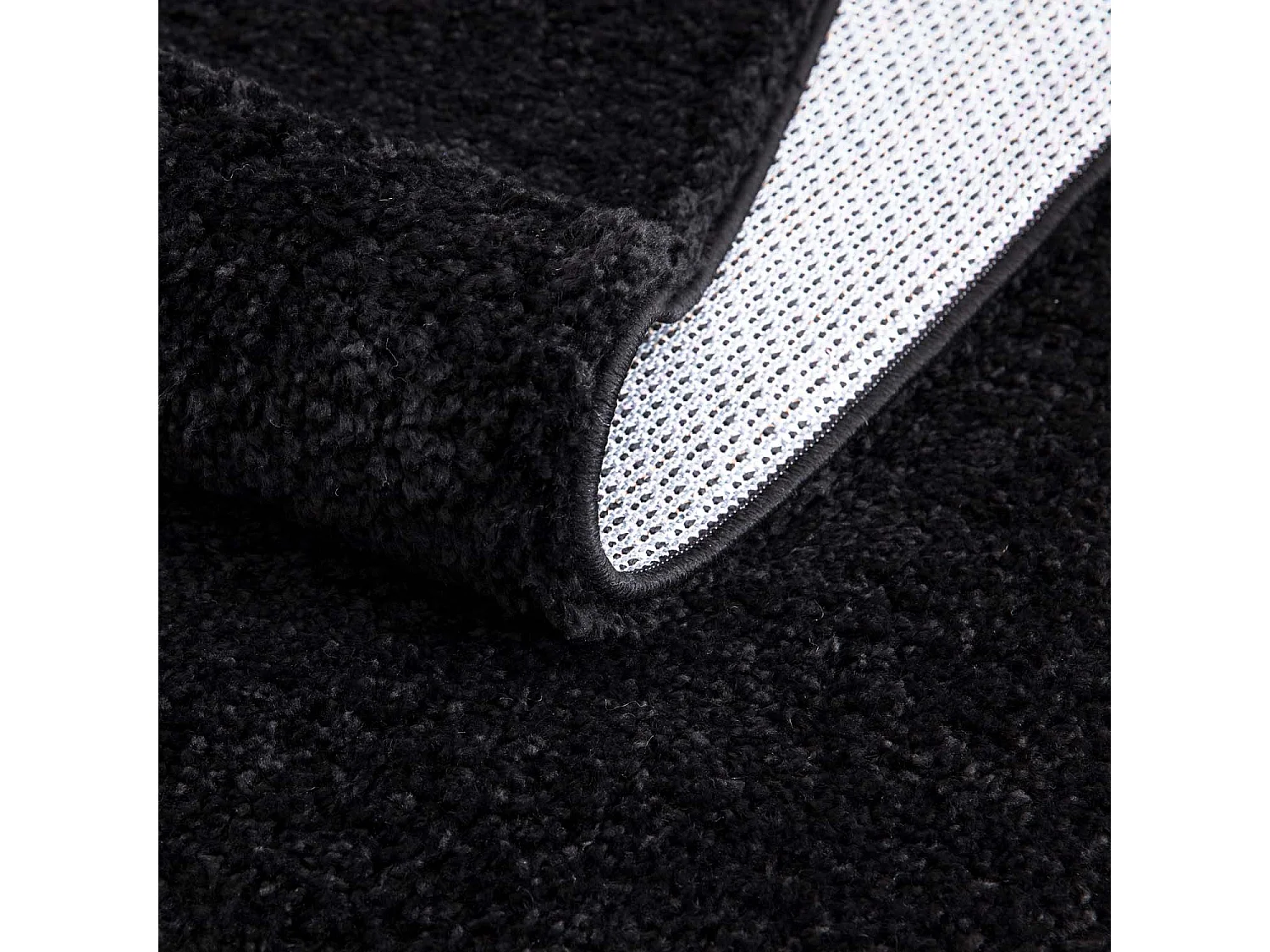 Tapis à Poils Longs SOFTY Noir Anthracite 230x320cm