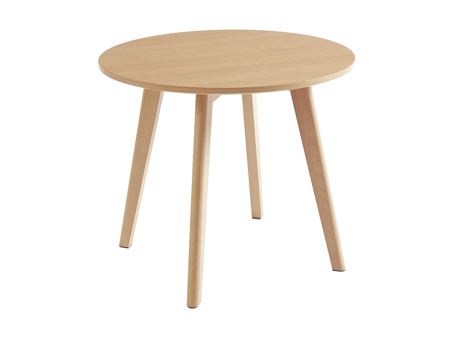 Conjunto mesa para niños LOULOUNE + 2 sillas LILINOU - Natural y blanco