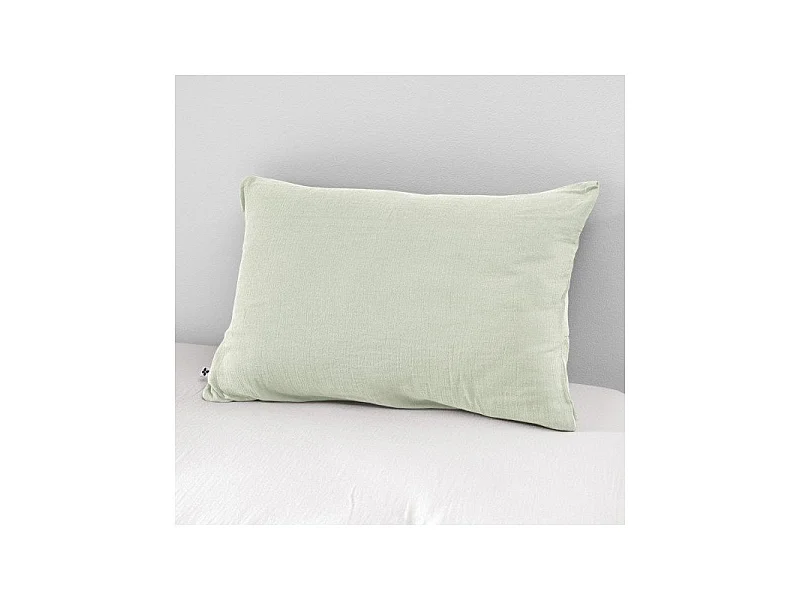 Taie d'oreiller "Gaïa" 60 x 60 cm & 50 x 70 cm "Gaze de Coton" l'Effet Papillon