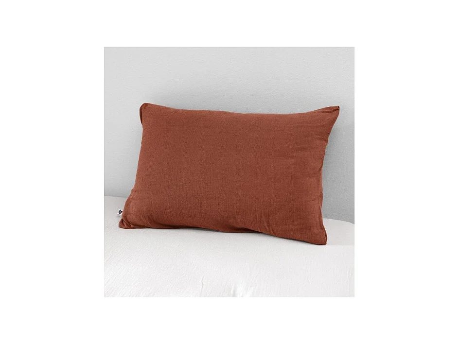 Taie d'oreiller "Gaïa" 60 x 60 cm & 50 x 70 cm "Gaze de Coton"