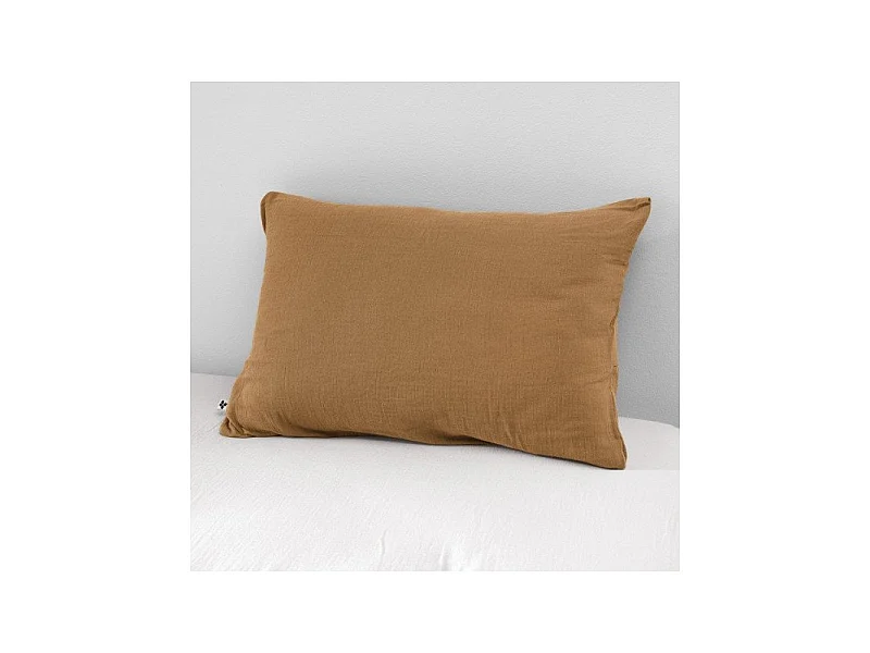 Taie d'oreiller "Gaïa" 60 x 60 cm & 50 x 70 cm "Gaze de Coton" l'Effet Papillon