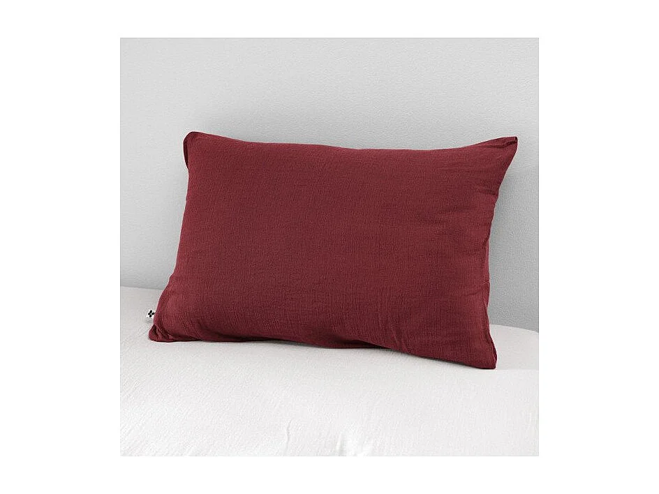 Taie d'oreiller "Gaïa" 60 x 60 cm & 50 x 70 cm "Gaze de Coton"