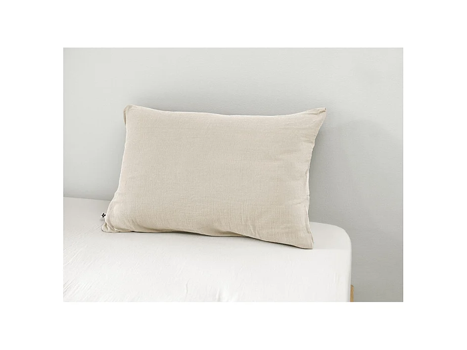 Taie d'oreiller "Gaïa" 60 x 60 cm & 50 x 70 cm "Gaze de Coton"