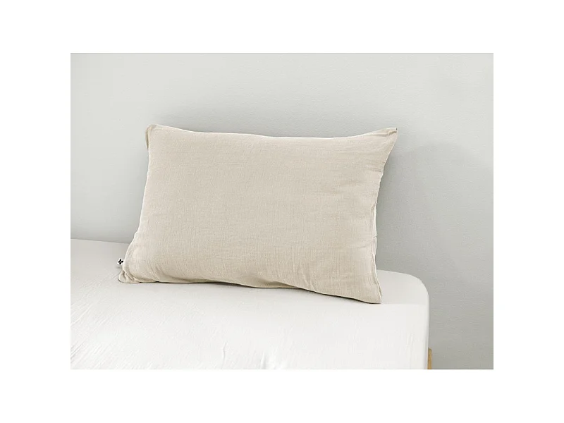 Taie d'oreiller "Gaïa" 60 x 60 cm & 50 x 70 cm "Gaze de Coton" l'Effet Papillon
