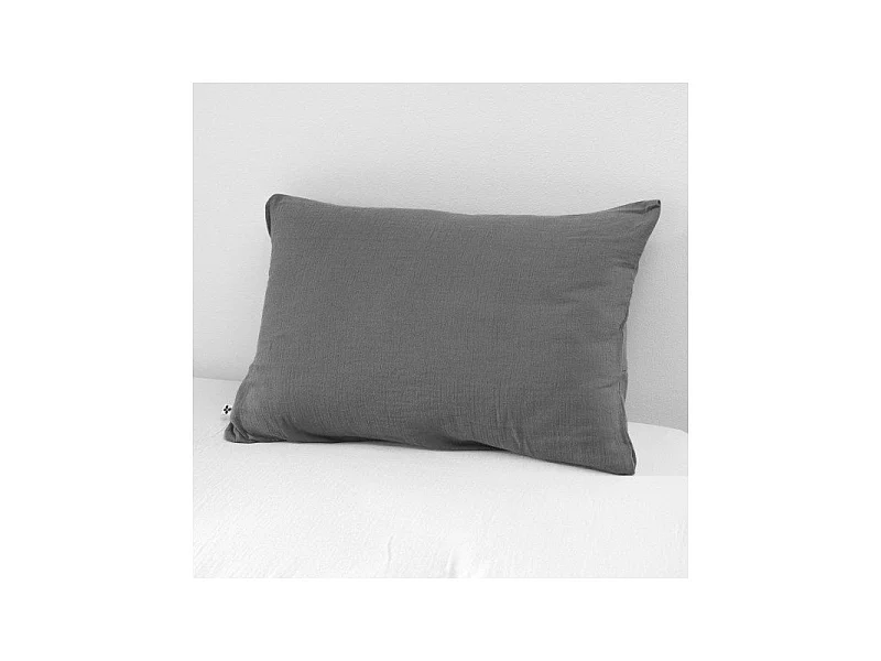 Taie d'oreiller "Gaïa" 60 x 60 cm & 50 x 70 cm "Gaze de Coton" l'Effet Papillon