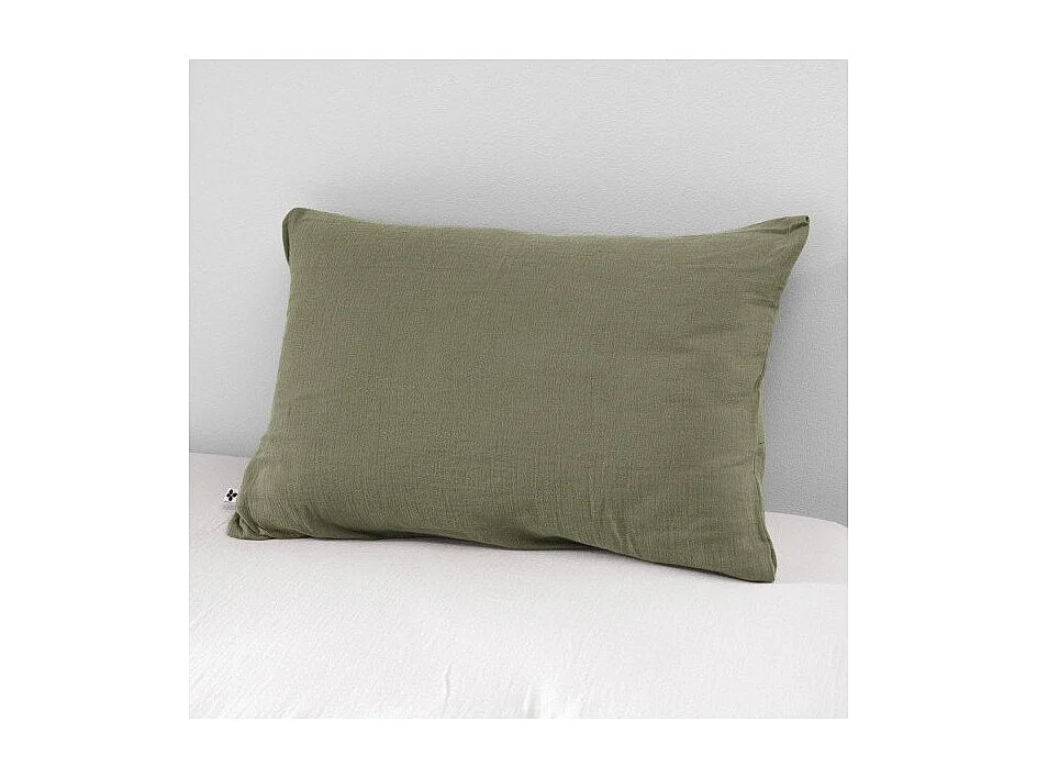 Taie d'oreiller "Gaïa" 60 x 60 cm & 50 x 70 cm "Gaze de Coton"