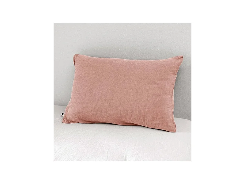 Taie d'oreiller "Gaïa" 60 x 60 cm & 50 x 70 cm "Gaze de Coton" l'Effet Papillon