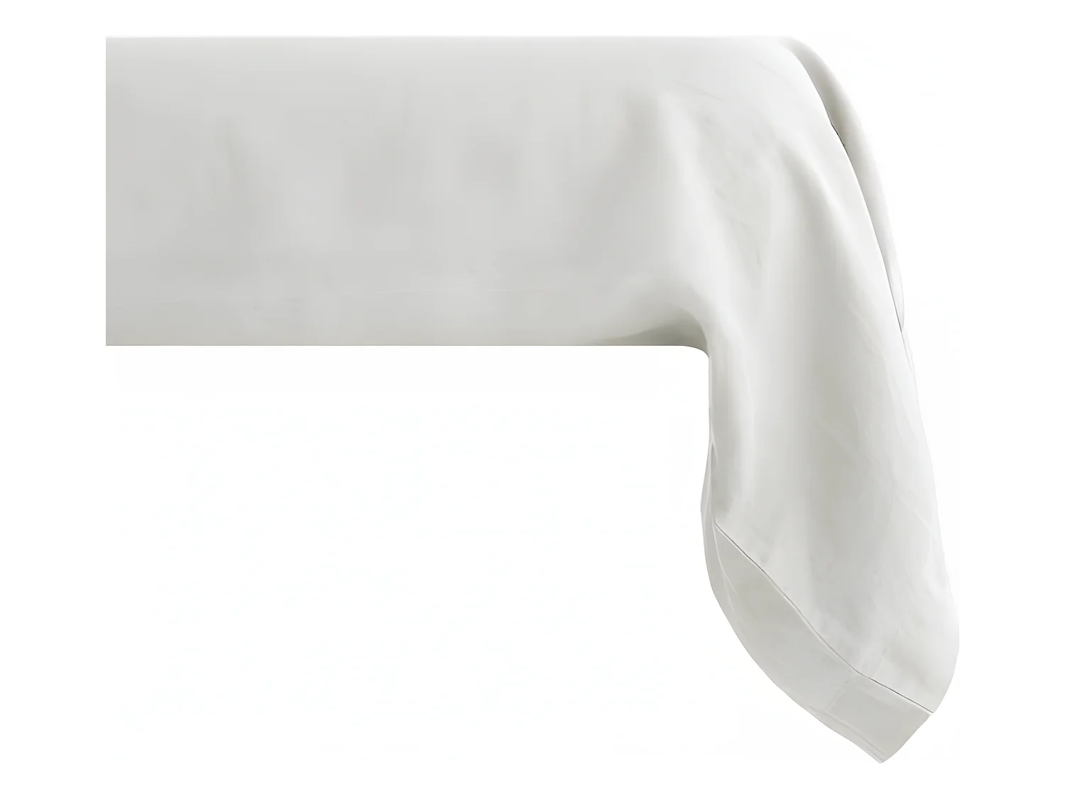 Taie de traversin Palace pur coton teint lavé, 63 fils/cm² Vent du sud