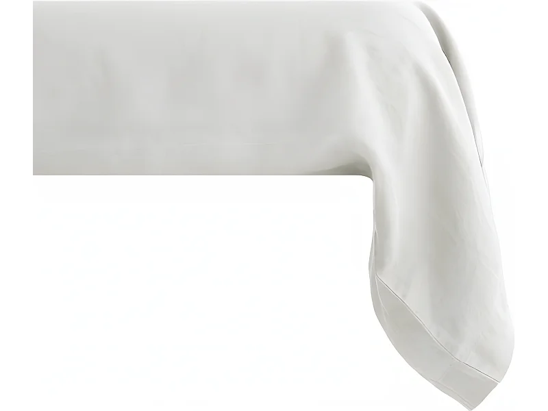 Taie de traversin Palace pur coton teint lavé, 63 fils/cm² Vent du sud