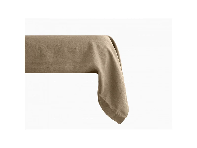 Taie de traversin Palace pur coton teint lavé, 63 fils/cm² Vent du sud