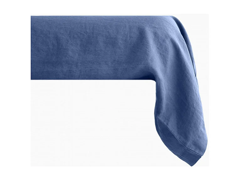 Taie de traversin Palace pur coton teint lavé, 63 fils/cm² Vent du sud