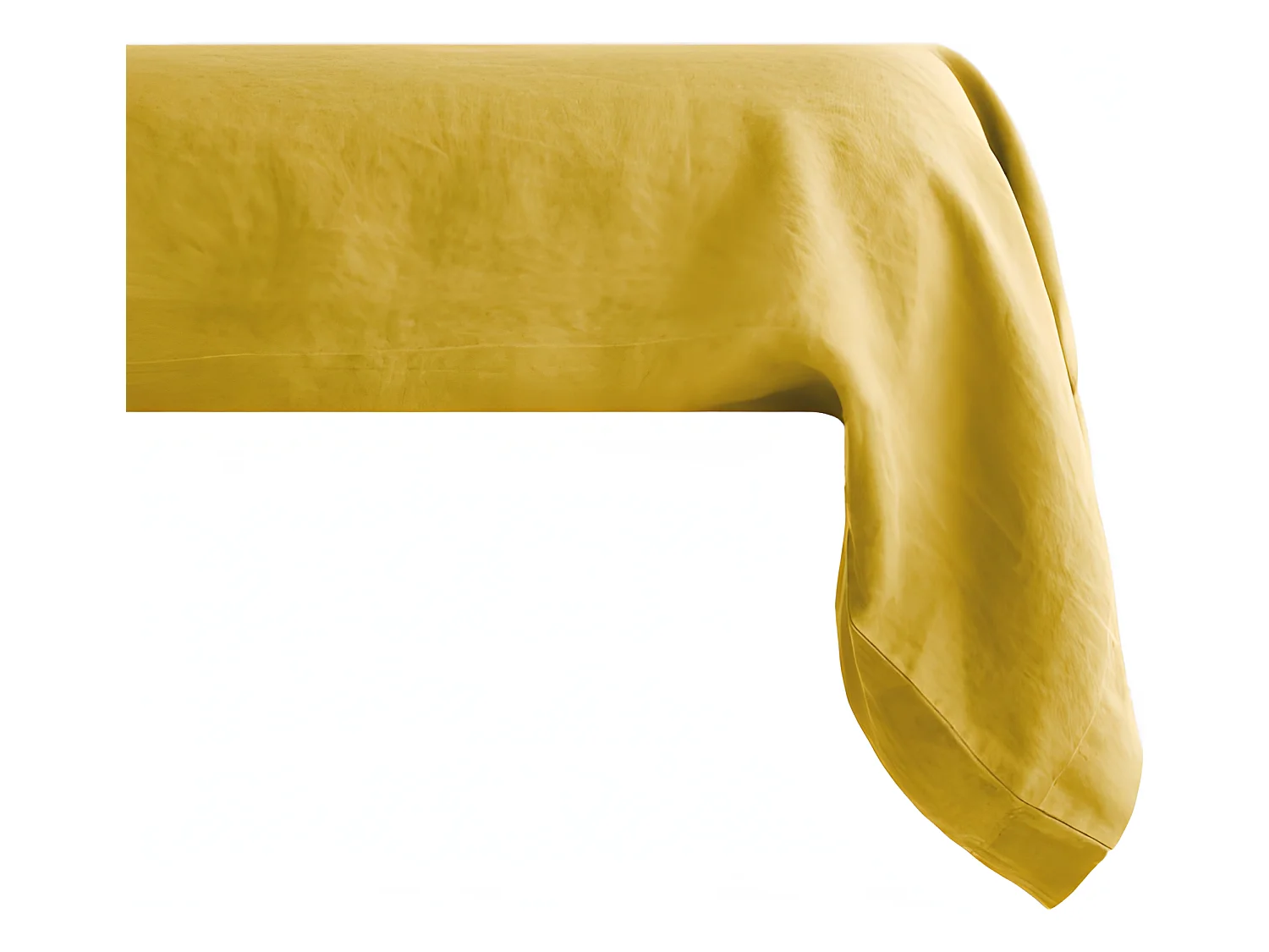 Taie de traversin Palace pur coton teint lavé, 63 fils/cm² Vent du sud