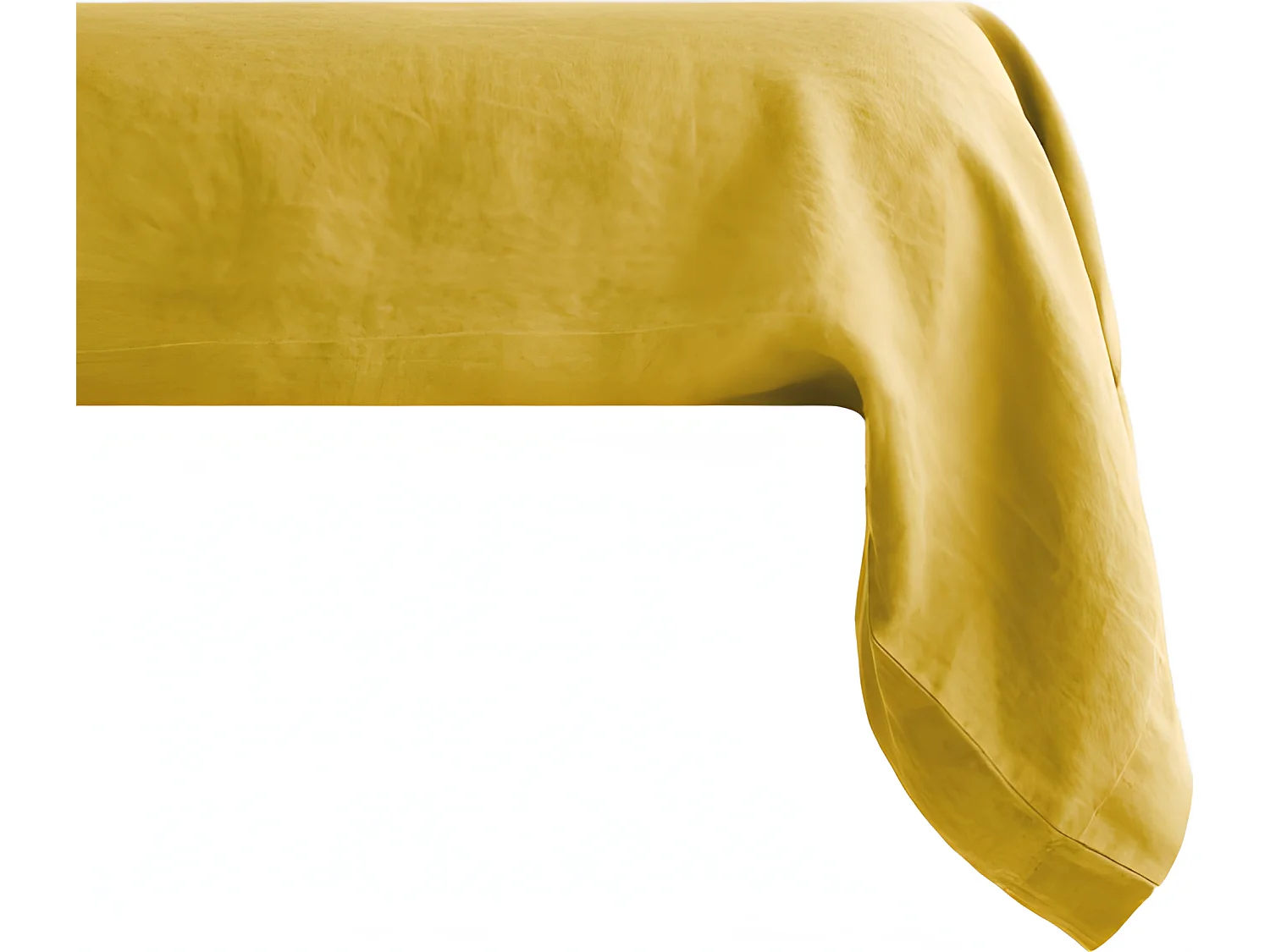 Taie de traversin Palace pur coton teint lavé, 63 fils/cm² Vent du sud