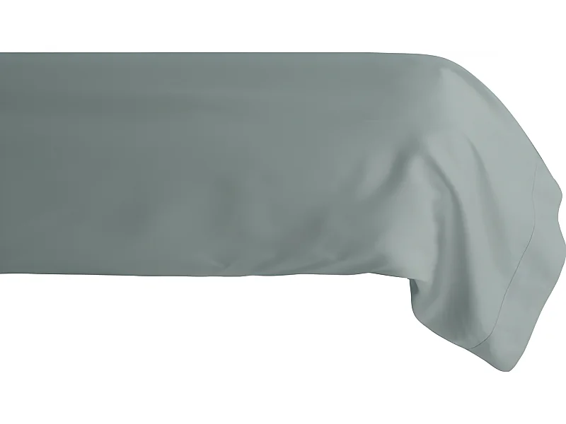 Taie de traversin percale pur coton peigné longues fibres 80 fils/cm² Vent du sud