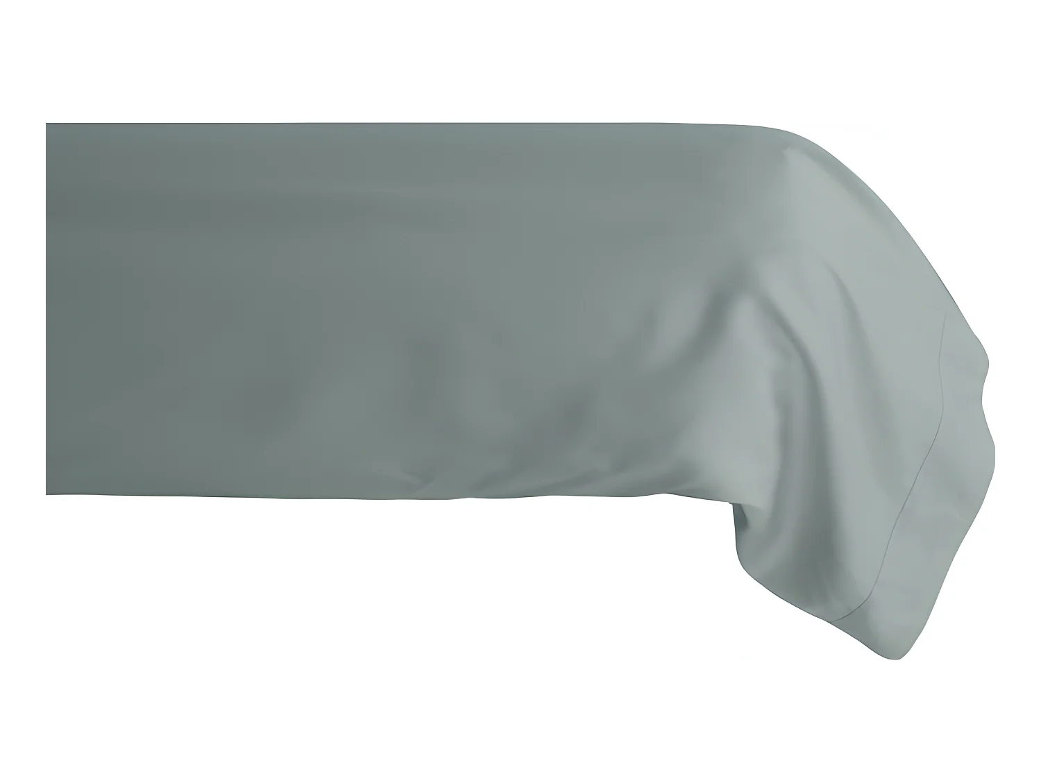 Taie de traversin percale pur coton peigné longues fibres 80 fils/cm² Vent du sud