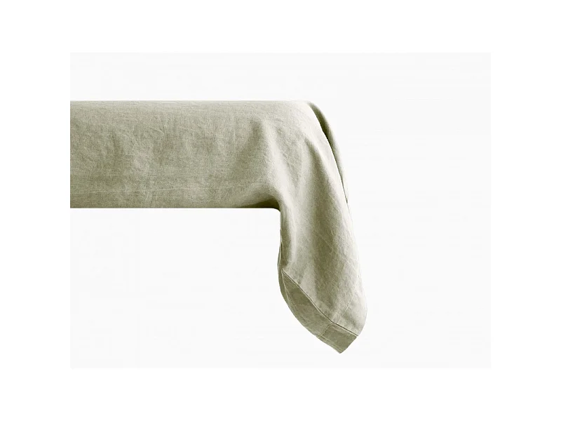 Taie de traversin Palace pur coton teint lavé, 63 fils/cm² Vent du sud