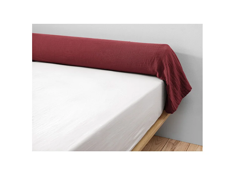 Taie de traversin "Gaïa" 85 x 185 cm "Gaze de Coton"
