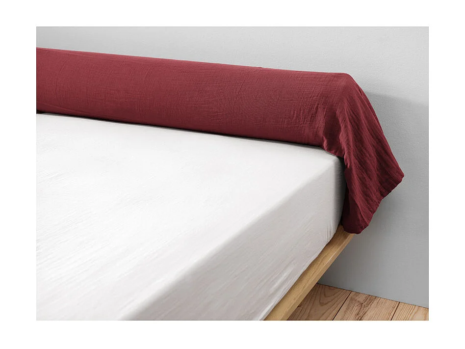 Taie de traversin "Gaïa" 85 x 185 cm "Gaze de Coton"