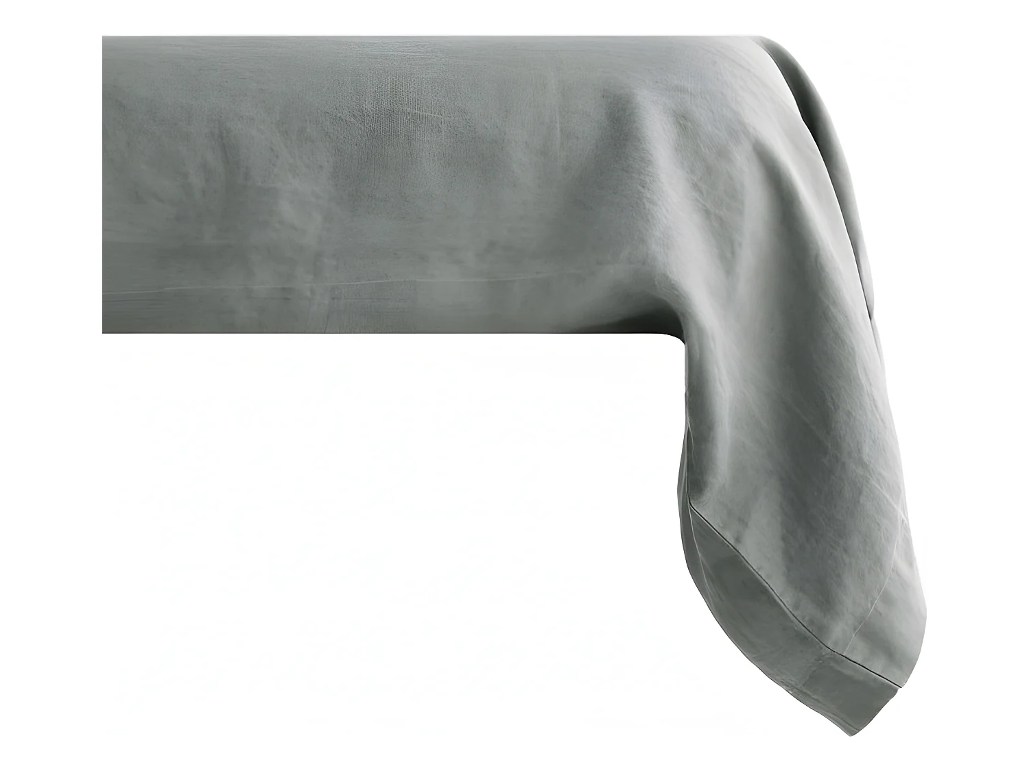 Taie de traversin Palace pur coton teint lavé, 63 fils/cm² Vent du sud