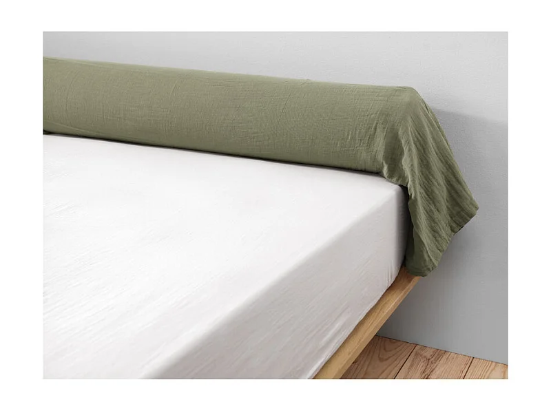 Taie de traversin "Gaïa" 85 x 185 cm "Gaze de Coton"