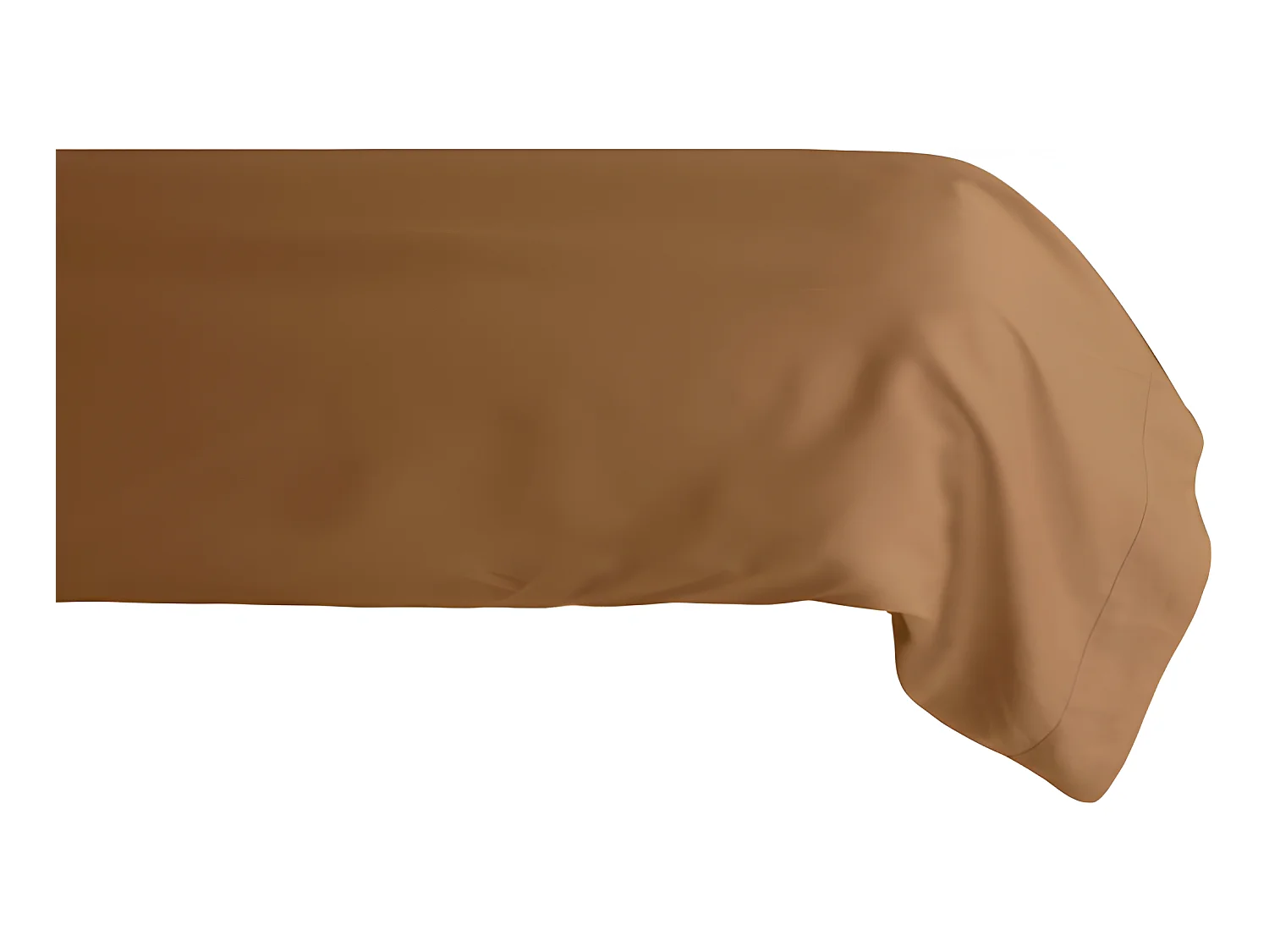 Taie de traversin Palace pur coton teint lavé, 63 fils/cm² Vent du sud