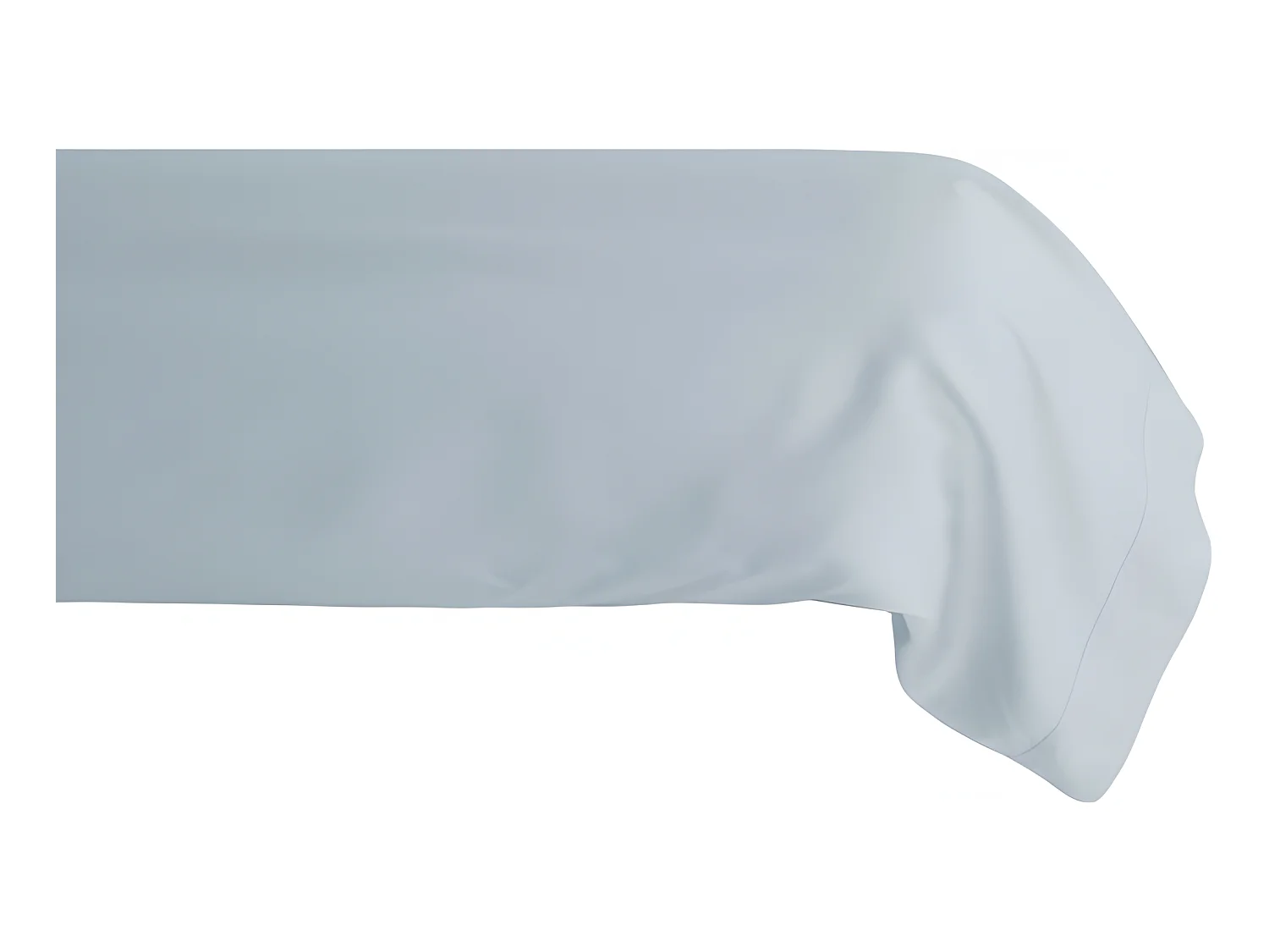 Taie de traversin percale pur coton peigné longues fibres 80 fils/cm² Vent du sud