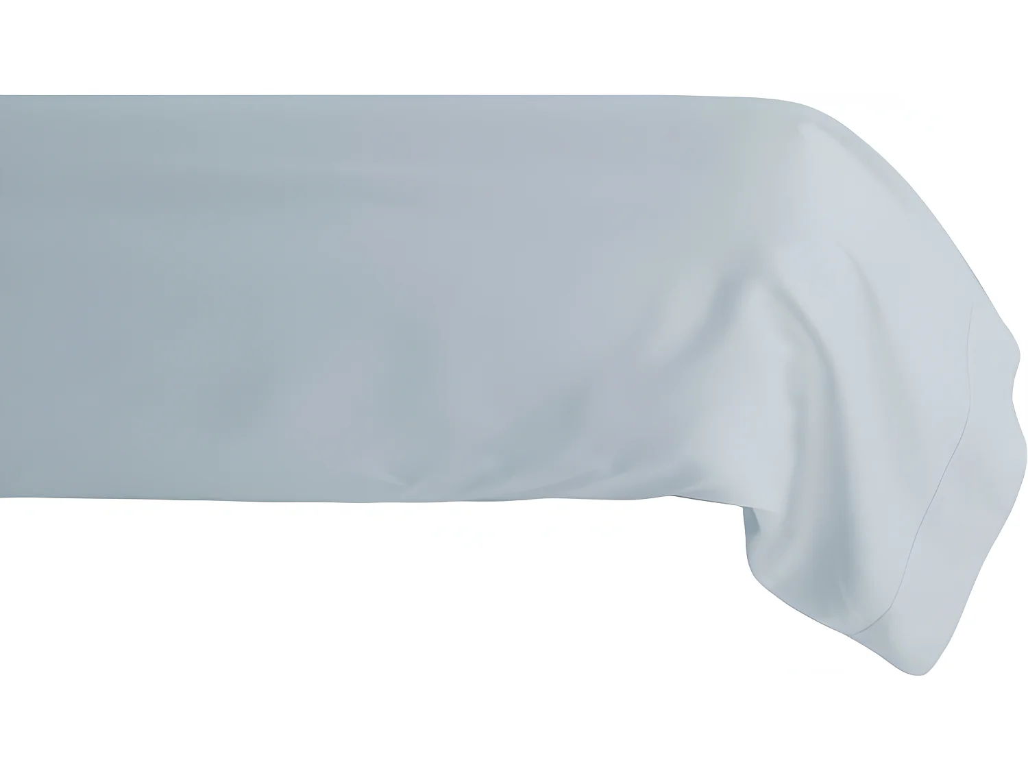 Taie de traversin percale pur coton peigné longues fibres 80 fils/cm² Vent du sud
