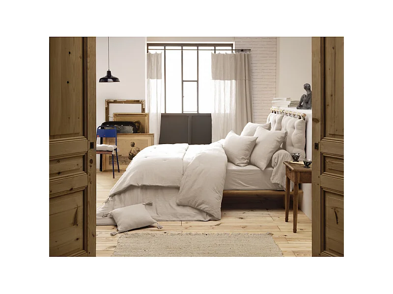 Taie de traversin "Gaïa" 85 x 185 cm "Gaze de Coton" l'Effet Papillon