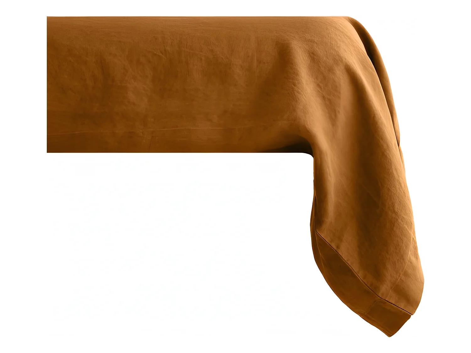 Taie de traversin Palace pur coton teint lavé, 63 fils/cm² Vent du sud