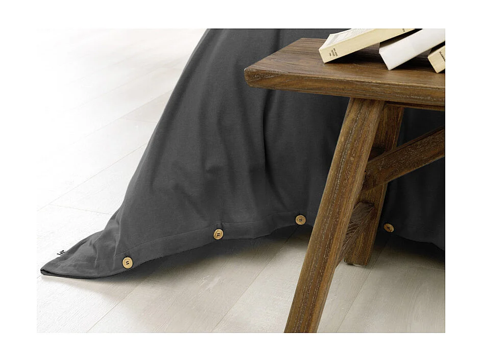 Housse de couette "Candice" toutes dimensions Flanelle de Coton l'Effet Papillon