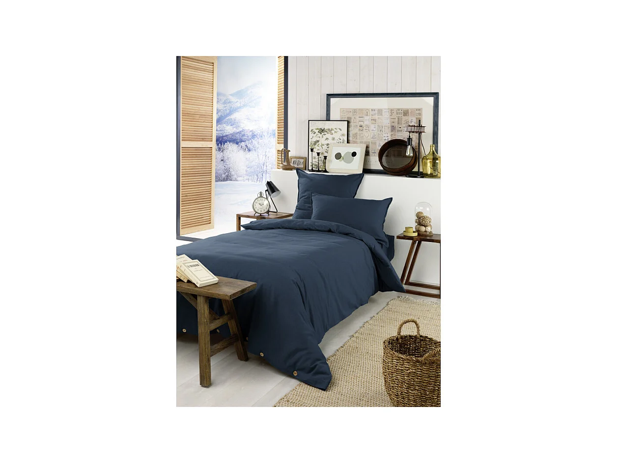 Housse de couette "Candice" toutes dimensions Flanelle de Coton