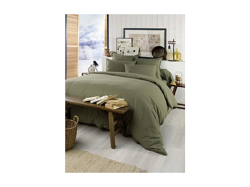 Housse de couette "Candice" toutes dimensions Flanelle de Coton