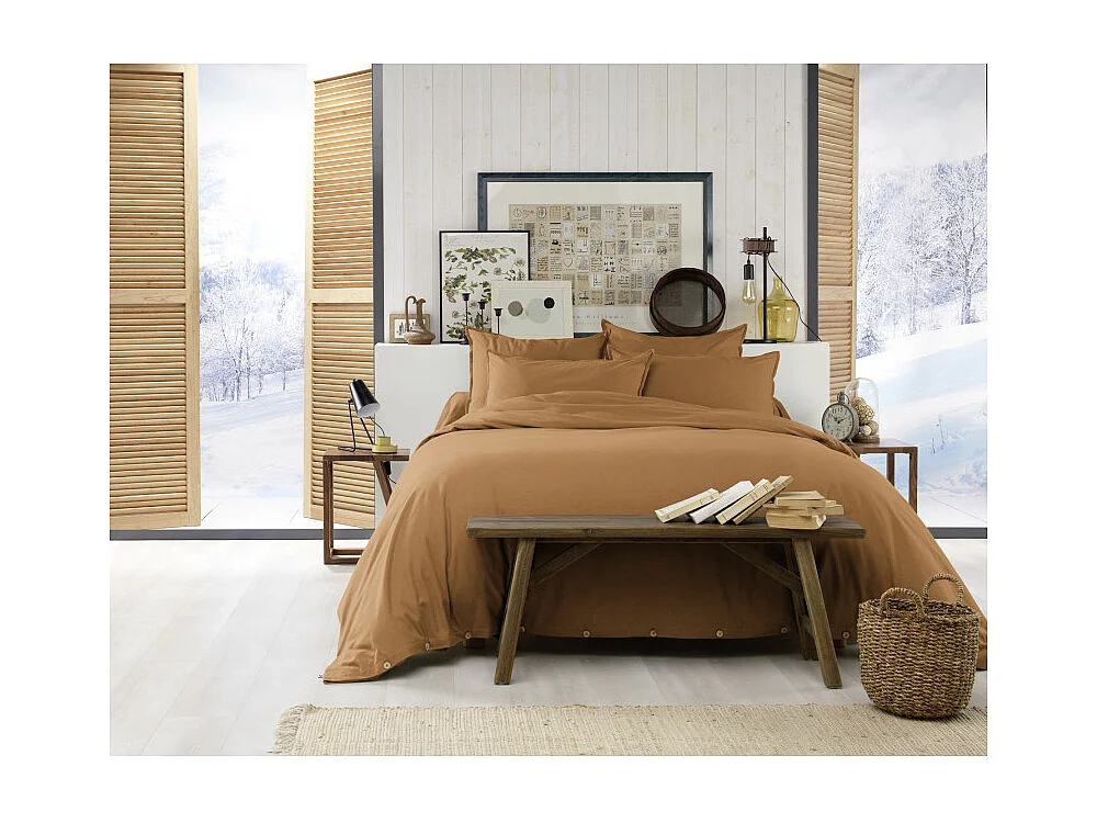 Housse de couette "Candice" toutes dimensions Flanelle de Coton