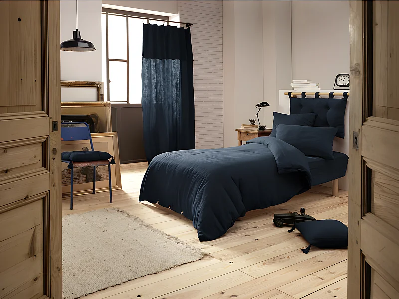 Housse de couette "Gaïa" toutes dimensions "Gaze de Coton"