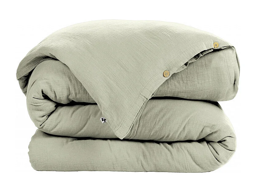 Housse de couette "Gaïa" toutes dimensions "Gaze de Coton"