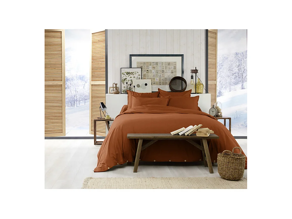 Housse de couette "Candice" toutes dimensions Flanelle de Coton