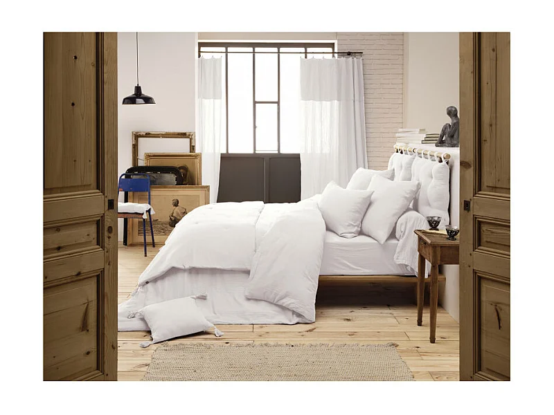 Housse de couette "Gaïa" toutes dimensions "Gaze de Coton"