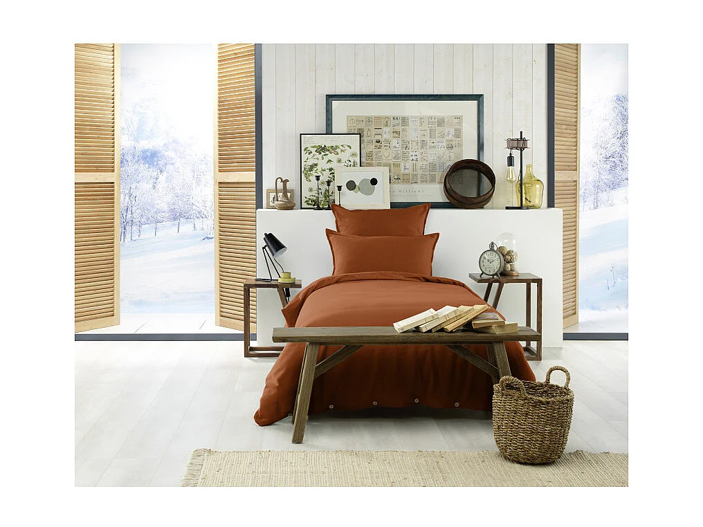 Housse de couette "Candice" toutes dimensions Flanelle de Coton