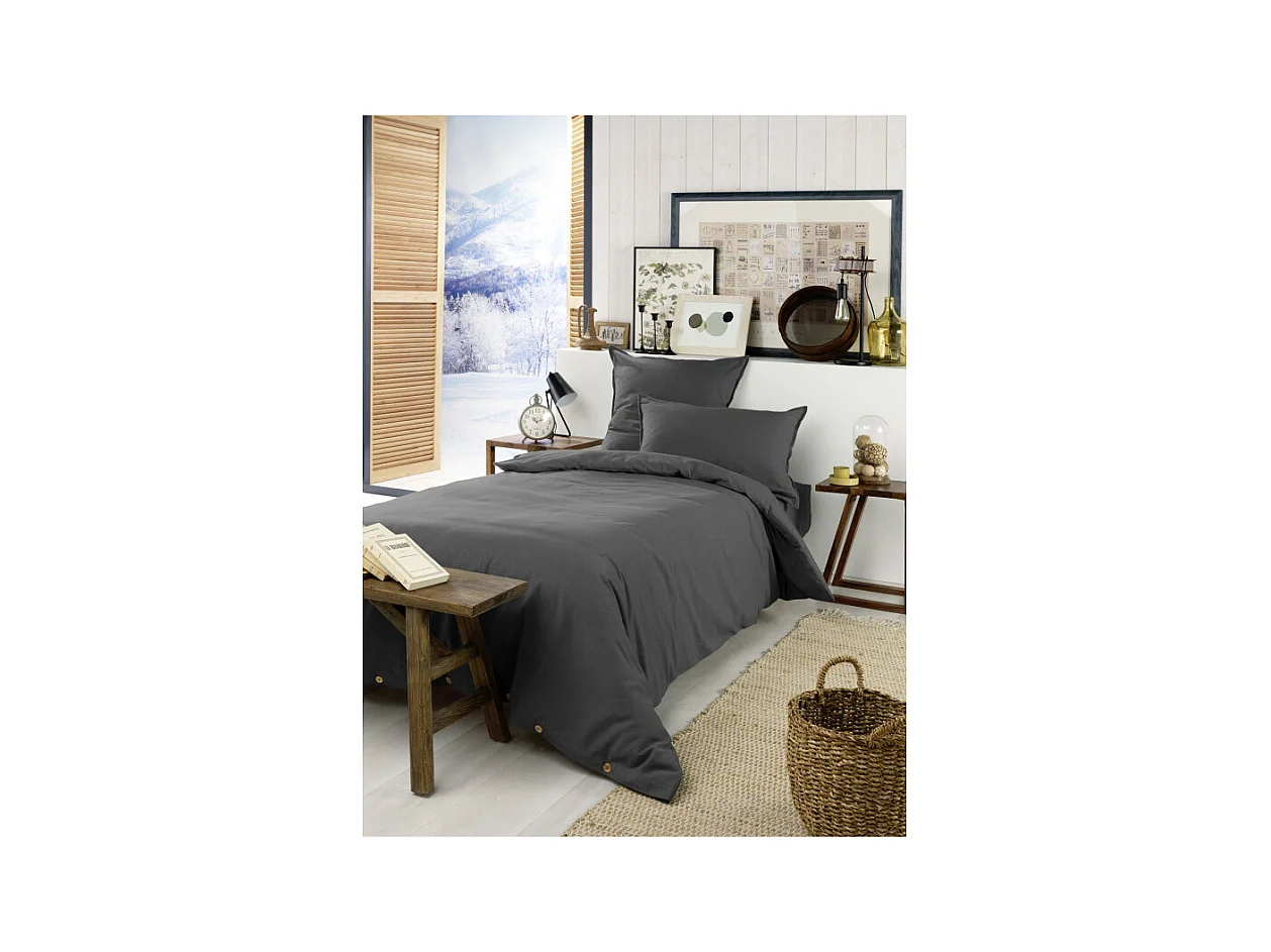 Housse de couette "Candice" toutes dimensions Flanelle de Coton