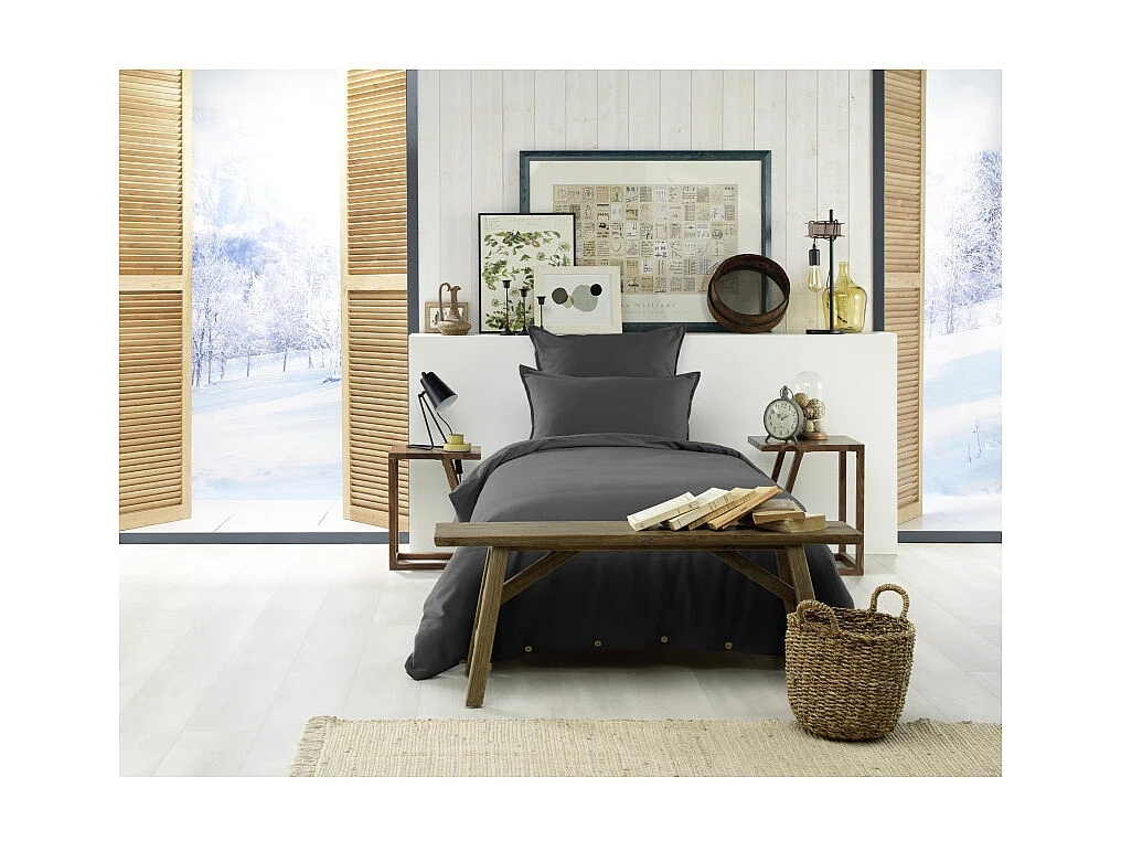 Housse de couette "Candice" toutes dimensions Flanelle de Coton