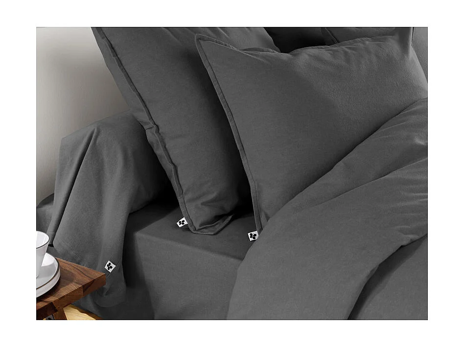 Housse de couette "Candice" toutes dimensions Flanelle de Coton l'Effet Papillon