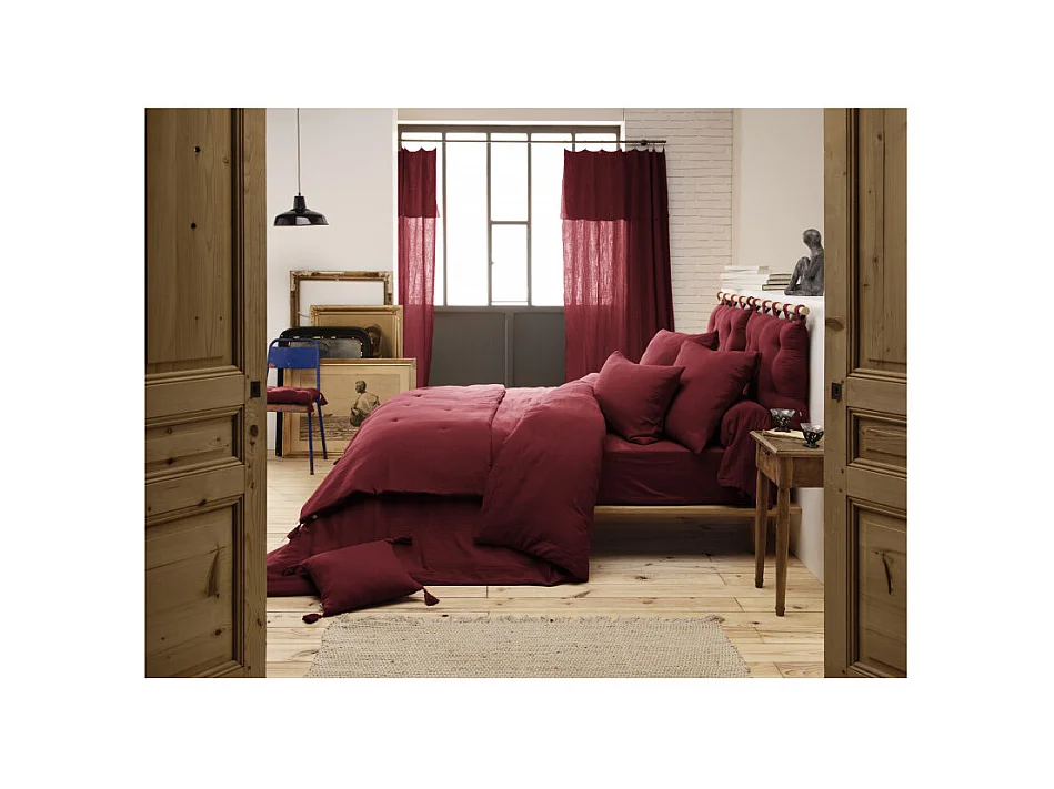 Housse de couette "Gaïa" toutes dimensions "Gaze de Coton"